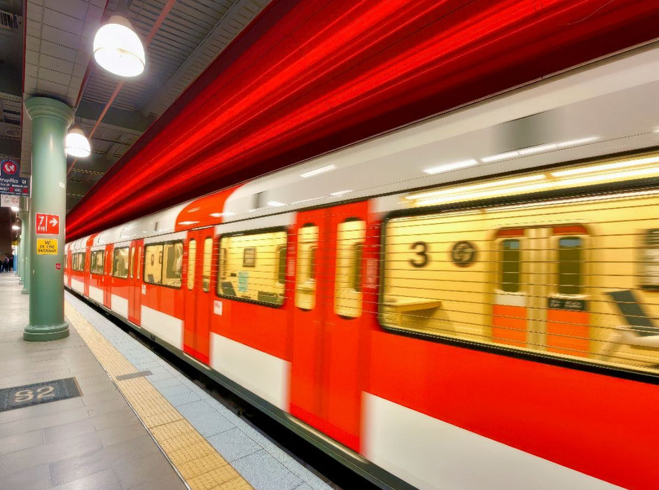 Zukunft fährt Zug, seien Sie mit uns unterwegs. - CALVENDO Foto-Puzzle'