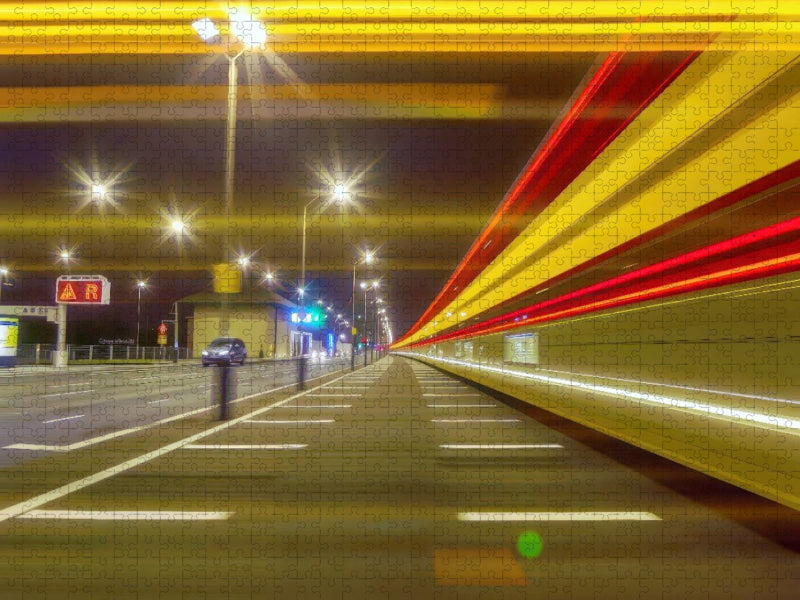 Wo Bewegung Zukunft schafft. - CALVENDO Foto-Puzzle'