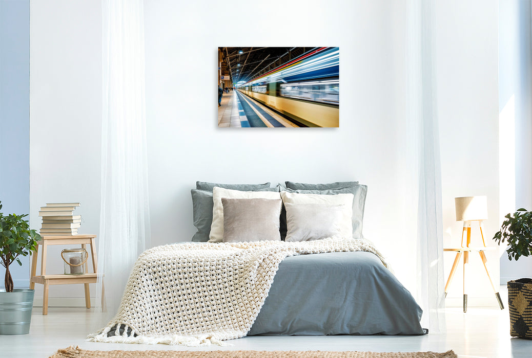 Premium Textil-Leinwand Mit jedem Kilometer ein Statement für die Zukunft.