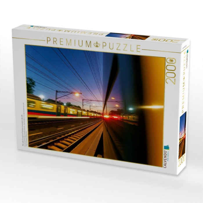 Mit voller Energie auf Schiene, Innovation, die rollt. - CALVENDO Foto-Puzzle'