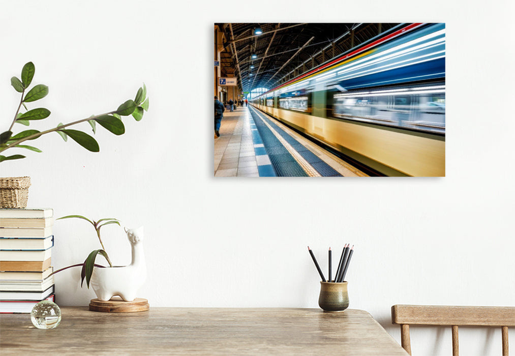 Premium Textil-Leinwand Mit jedem Kilometer ein Statement für die Zukunft.