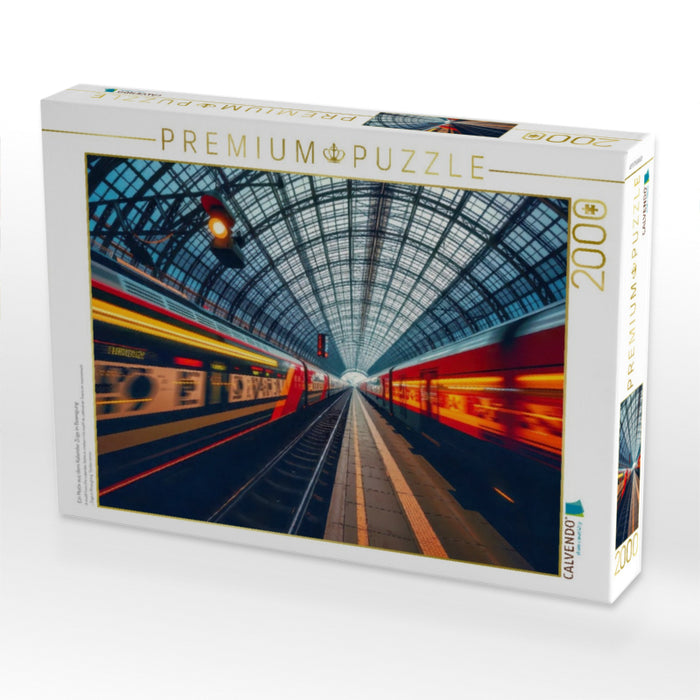 Ein Motiv aus dem Kalender Züge in Bewegung - CALVENDO Foto-Puzzle'