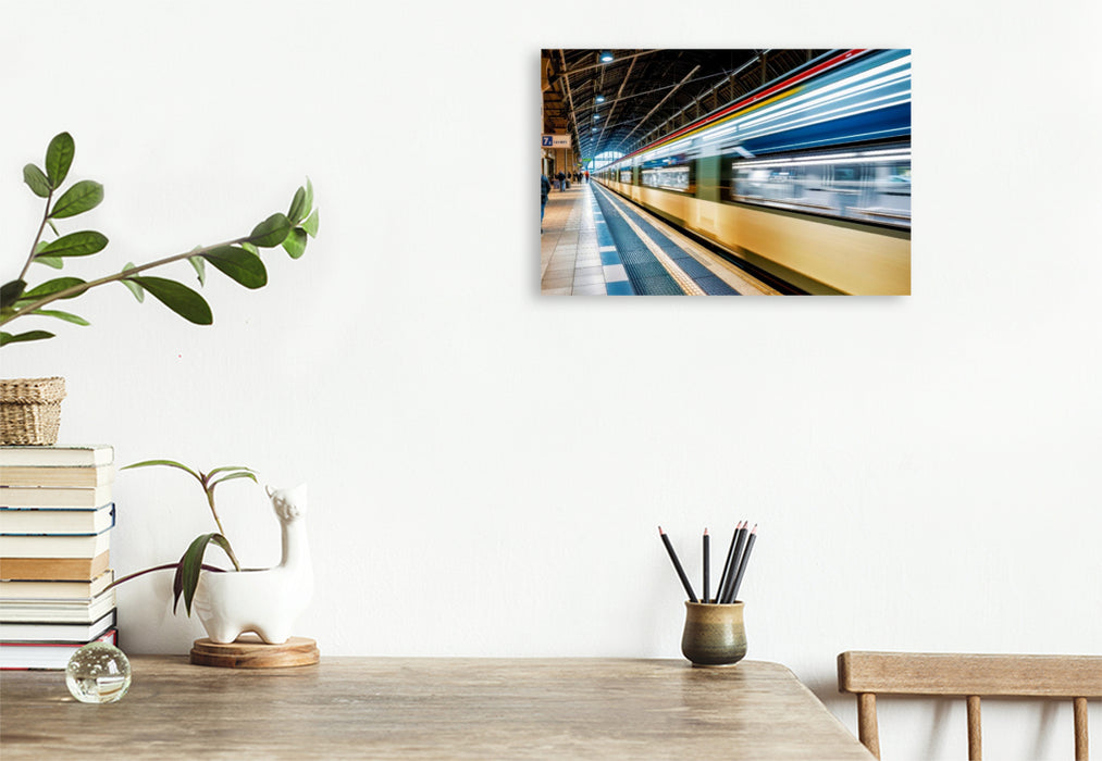 Premium Textil-Leinwand Mit jedem Kilometer ein Statement für die Zukunft.