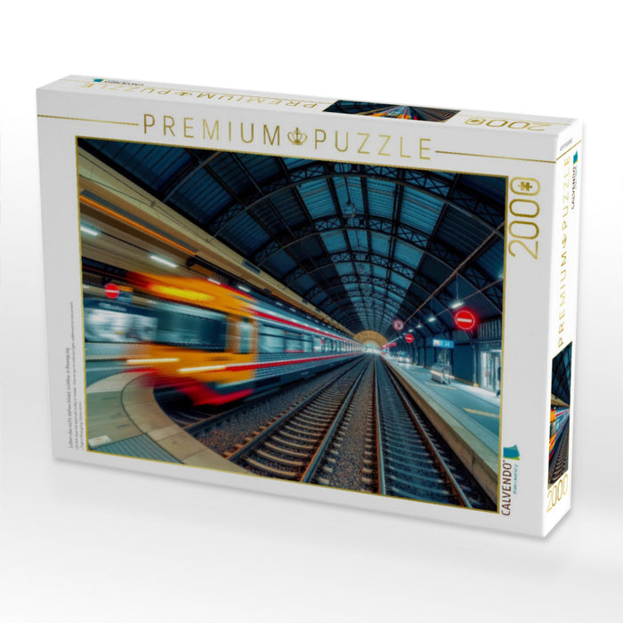 Leben das nicht stehen bleibt, sichtbar in Bewegung. - CALVENDO Foto-Puzzle'