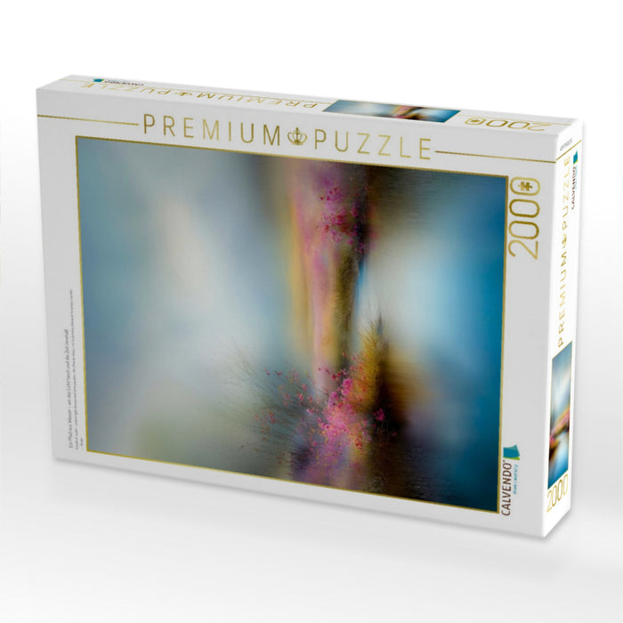 Ein Pfad aus Wasser – wo das Licht tanzt und die Zeit innehält - CALVENDO Foto-Puzzle'