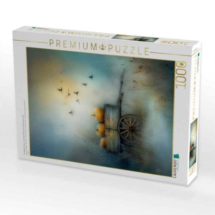 Erntezeit im Flug – wenn der Herbst seine Geheimnisse teilt - CALVENDO Foto-Puzzle'