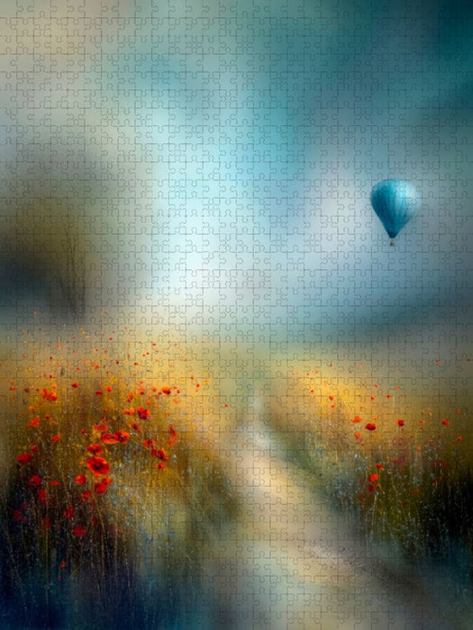 Schweben über Farben – als würde der Himmel selbst träumen - CALVENDO Foto-Puzzle'