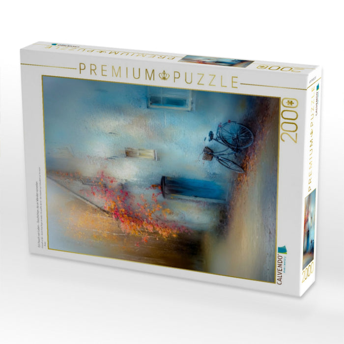 Ein Hauch von Leben – Geschichten, die an Wänden verweilen - CALVENDO Foto-Puzzle'