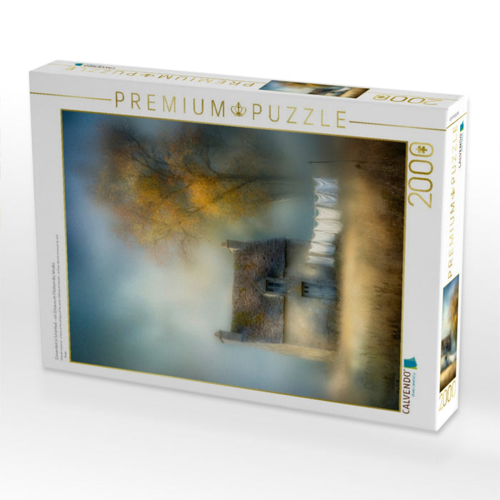 Einsamkeit in Schönheit – ein Zuhause im Flüstern des Windes - CALVENDO Foto-Puzzle'