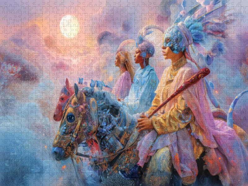 Fantasiereiche Kreationen - CALVENDO Foto-Puzzle'