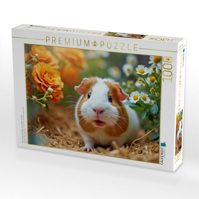 Klein, quirlig, kuschelig, das perfekte Haustier. - CALVENDO Foto-Puzzle'