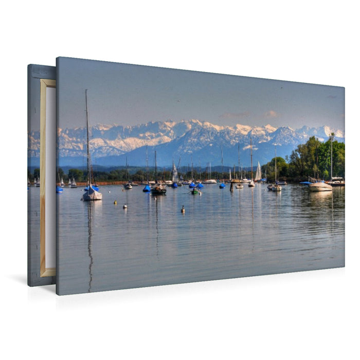 Premium Textil-Leinwand Ein Motiv aus dem Kalender BAYERN. Du bist so schön