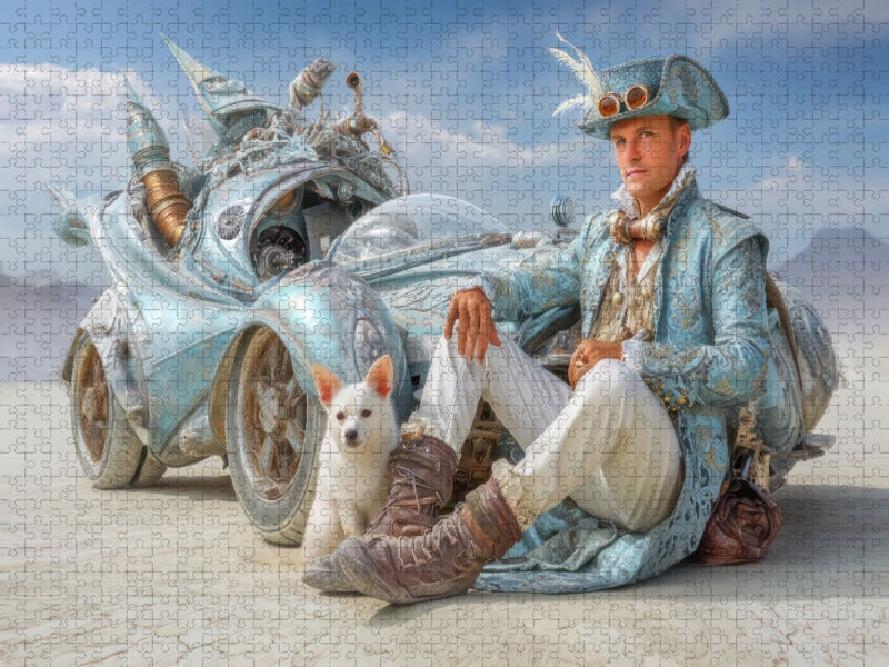 Skurrile Fahrzeuge - CALVENDO Foto-Puzzle'