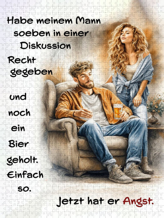 Männer – einfach herrlich - CALVENDO Foto-Puzzle'