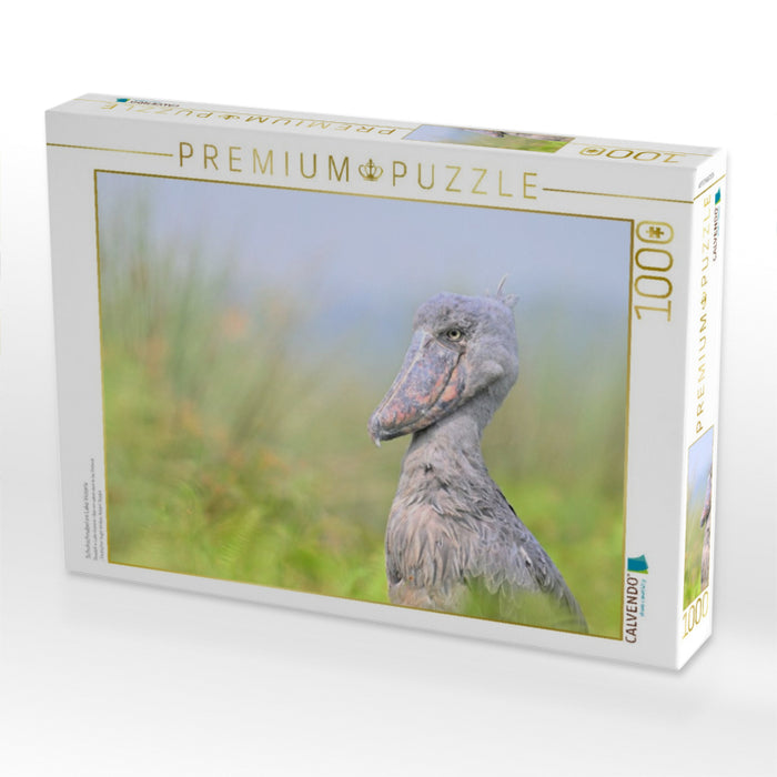 Schuhschnabel im Lake Victoria - CALVENDO Foto-Puzzle'