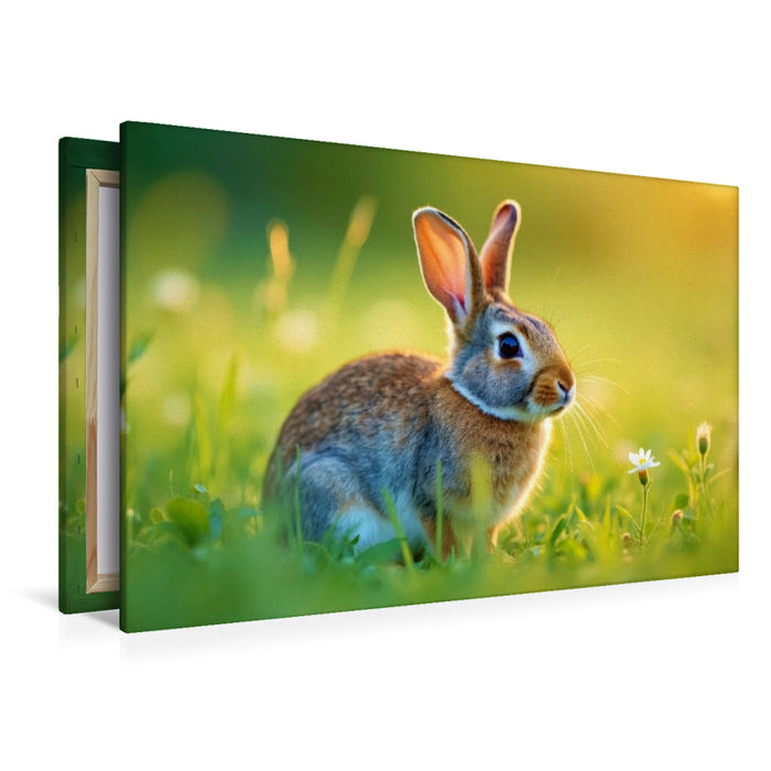 Premium Textil-Leinwand So weich, so süß, so unwiderstehlich.