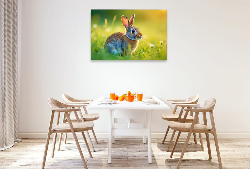 Premium Textil-Leinwand So weich, so süß, so unwiderstehlich.