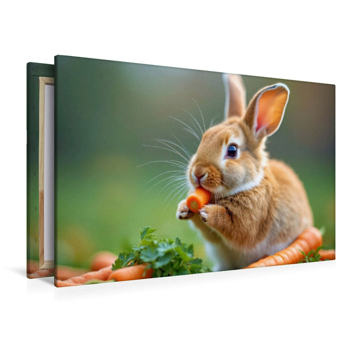 Premium Textil-Leinwand Entdecke deine neuen Lieblingsfellnasen.