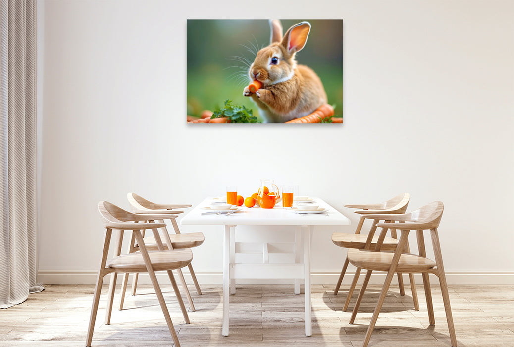 Premium Textil-Leinwand Entdecke deine neuen Lieblingsfellnasen.