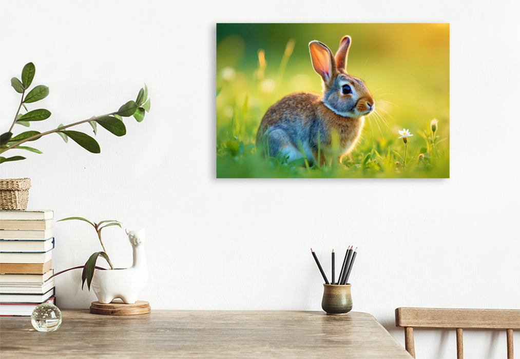 Premium Textil-Leinwand So weich, so süß, so unwiderstehlich.