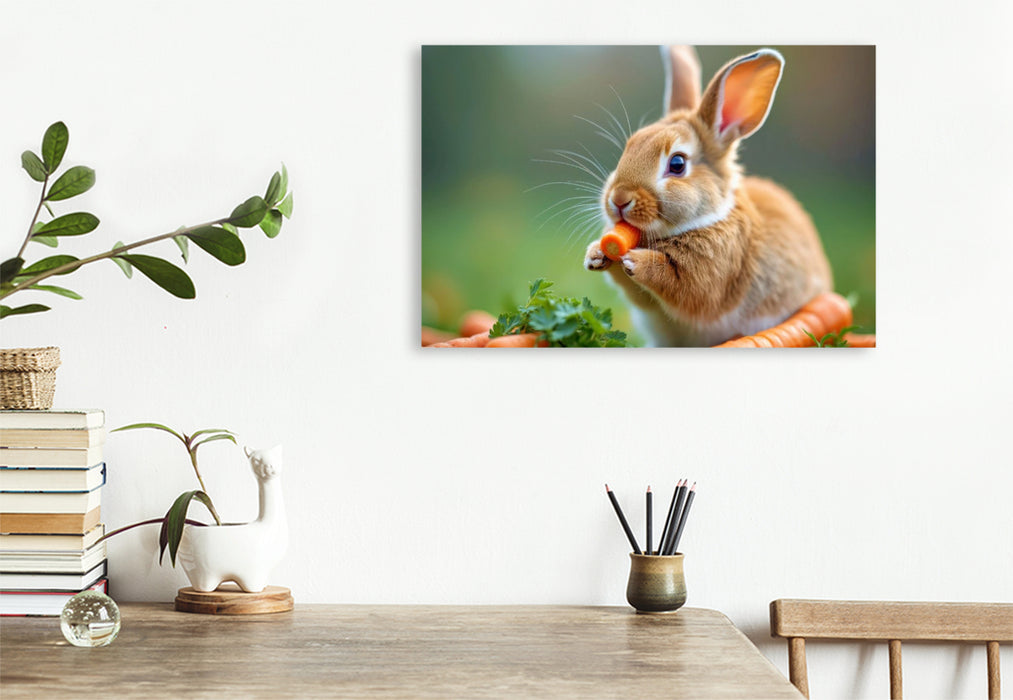 Premium Textil-Leinwand Entdecke deine neuen Lieblingsfellnasen.