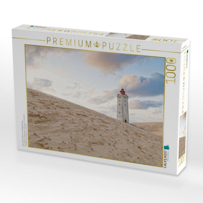 Der alte Leuchtturm von Rubjerg Knude - CALVENDO Foto-Puzzle'