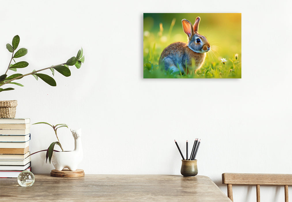 Premium Textil-Leinwand So weich, so süß, so unwiderstehlich.