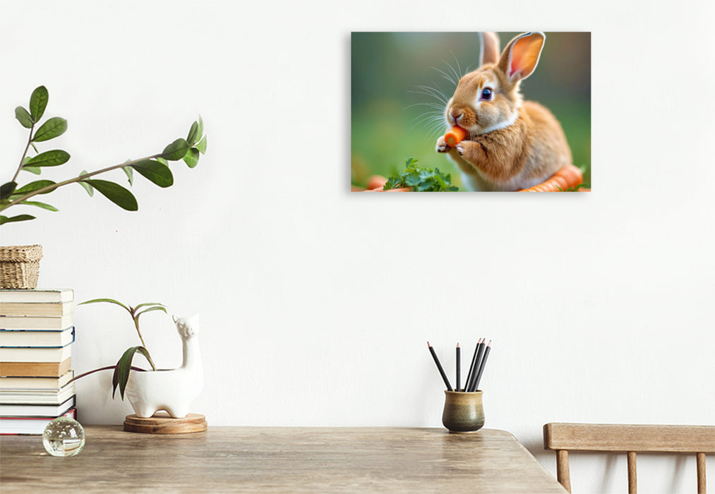 Premium Textil-Leinwand Entdecke deine neuen Lieblingsfellnasen.