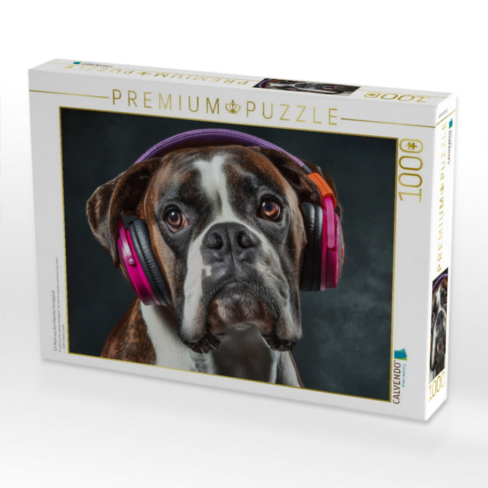 Ein Motiv aus dem Kalender Hundeglück - CALVENDO Foto-Puzzle'