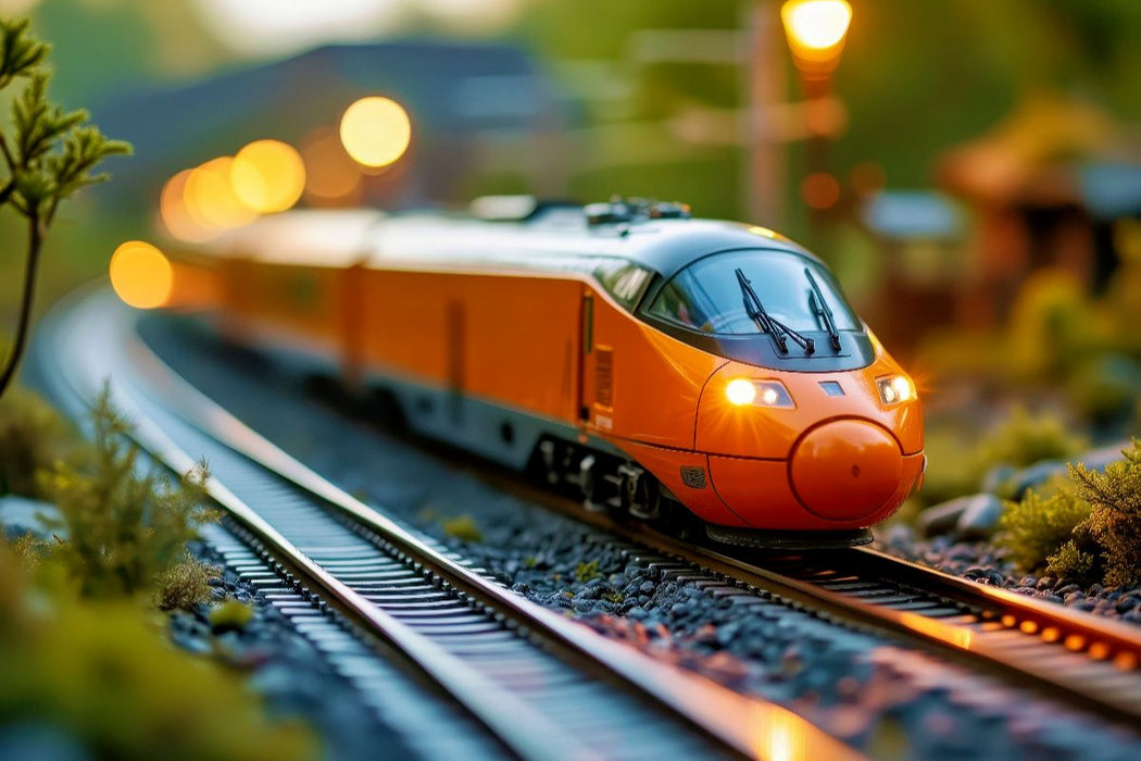 Premium Textil-Leinwand Futuristische Formen, makellose Technik.