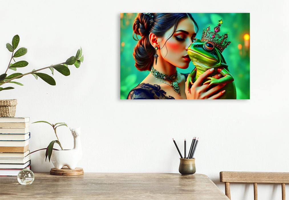 Premium Textil-Leinwand Ein Motiv aus dem Kalender Dunkle Märchenwelten