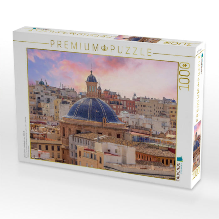 Das Dach der Kathedrale in der Altstadt - CALVENDO Foto-Puzzle'