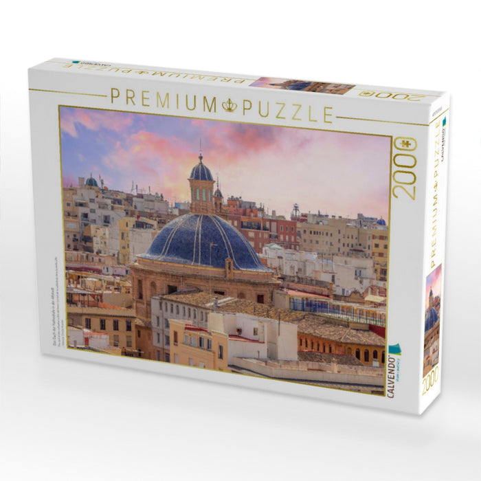 Das Dach der Kathedrale in der Altstadt - CALVENDO Foto-Puzzle'