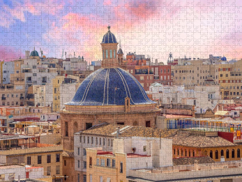 Das Dach der Kathedrale in der Altstadt - CALVENDO Foto-Puzzle'