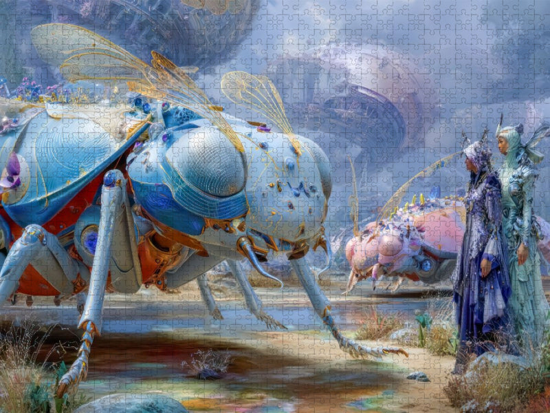 Insektenplanet - CALVENDO Foto-Puzzle'