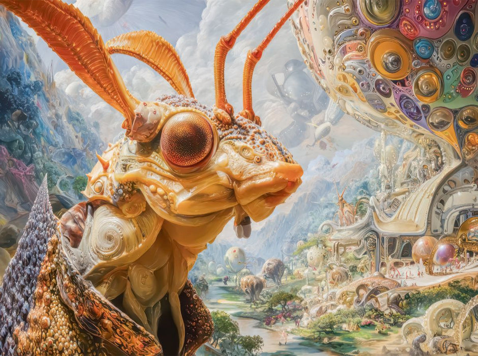 Insektenplanet - CALVENDO Foto-Puzzle'