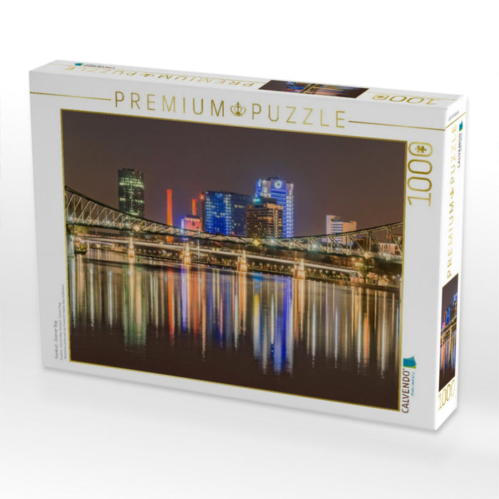 Frankfurt - Eiserner Steg - CALVENDO Foto-Puzzle'