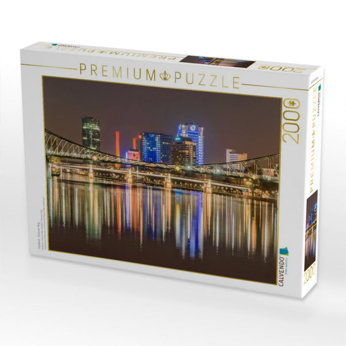 Frankfurt - Eiserner Steg - CALVENDO Foto-Puzzle'