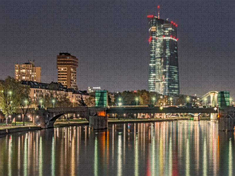 Frankfurt - Alte Brücke - CALVENDO Foto-Puzzle'