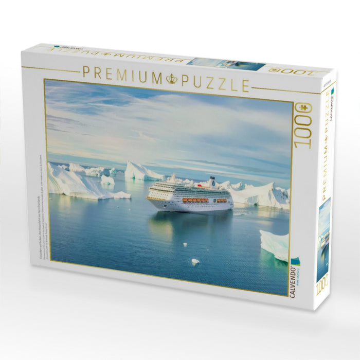 Eiswelten entdecken, Ihre Kreuzfahrt ins Herz Grönlands. - CALVENDO Foto-Puzzle'