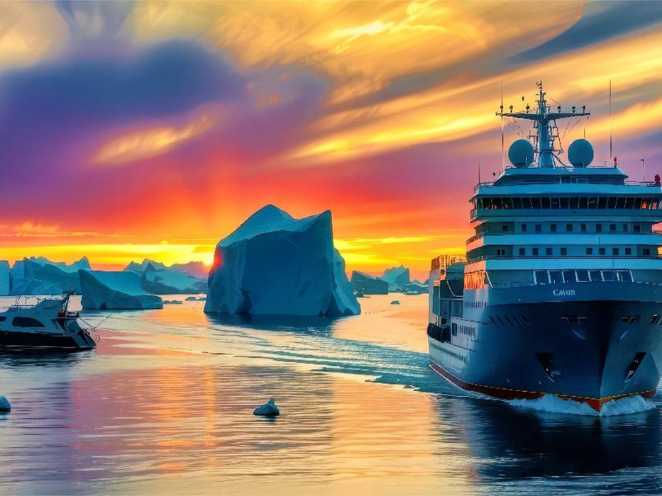 Kreuzfahrt Ziele, Grönland Edition. - CALVENDO Foto-Puzzle'