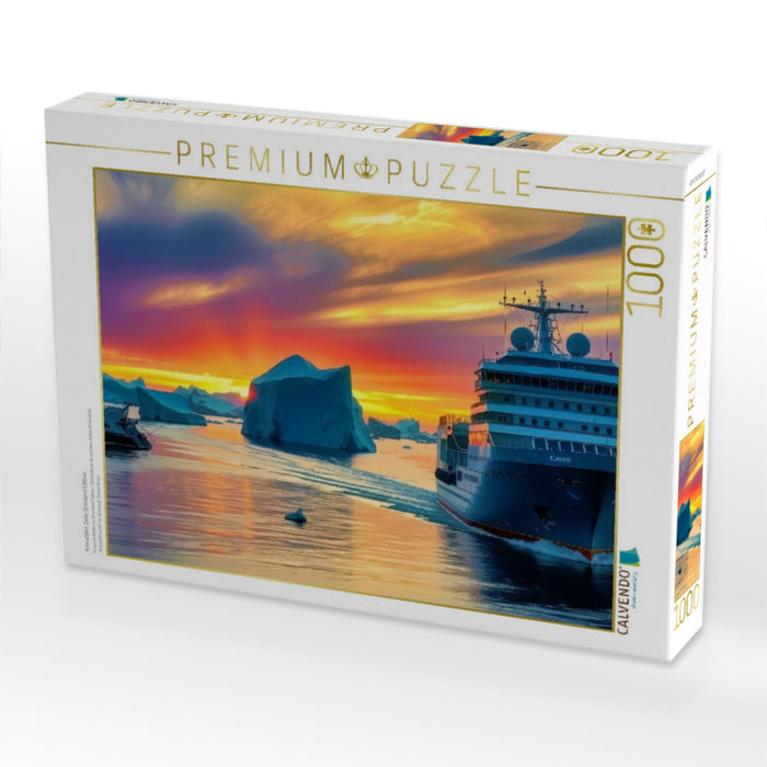 Kreuzfahrt Ziele, Grönland Edition. - CALVENDO Foto-Puzzle'