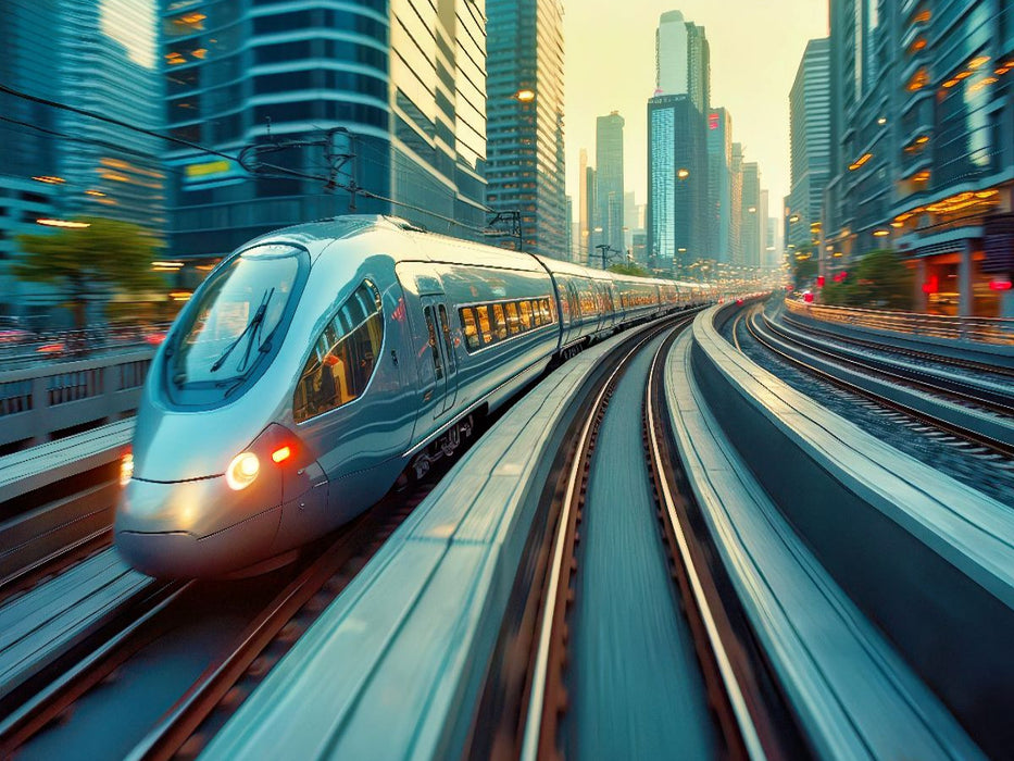 Mehr als eine Fahrt. Eine Reise ins Morgen. - CALVENDO Foto-Puzzle'