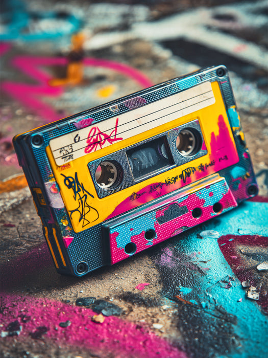 Cassette Love, Rewind to Good Times - CALVENDO Foto-Puzzle'