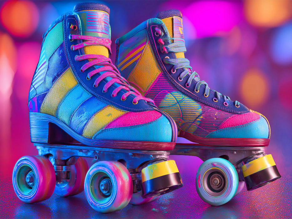 Roller Disco Memories - CALVENDO Foto-Puzzle'