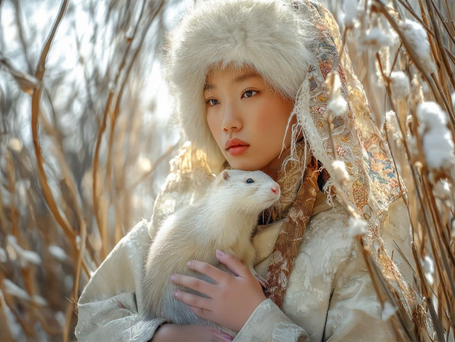 Mode und Tiere - CALVENDO Foto-Puzzle'