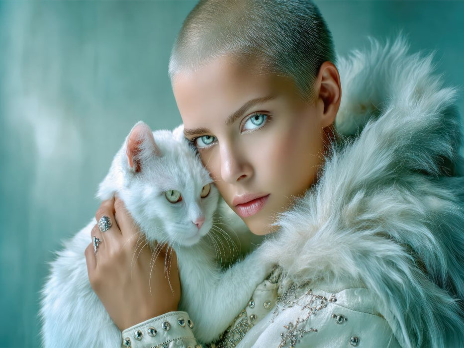 Mode und Tiere - CALVENDO Foto-Puzzle'