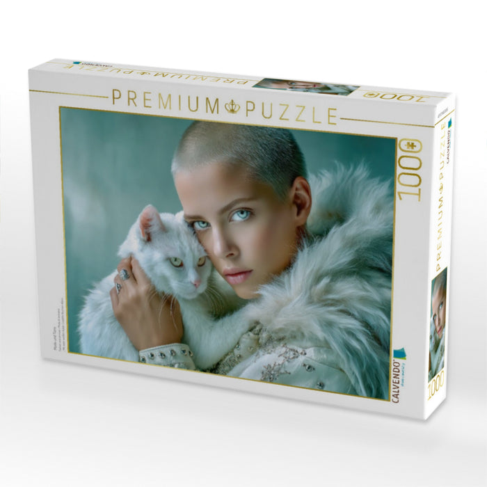 Mode und Tiere - CALVENDO Foto-Puzzle'