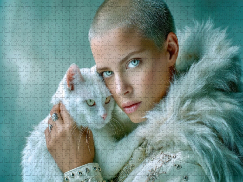 Mode und Tiere - CALVENDO Foto-Puzzle'