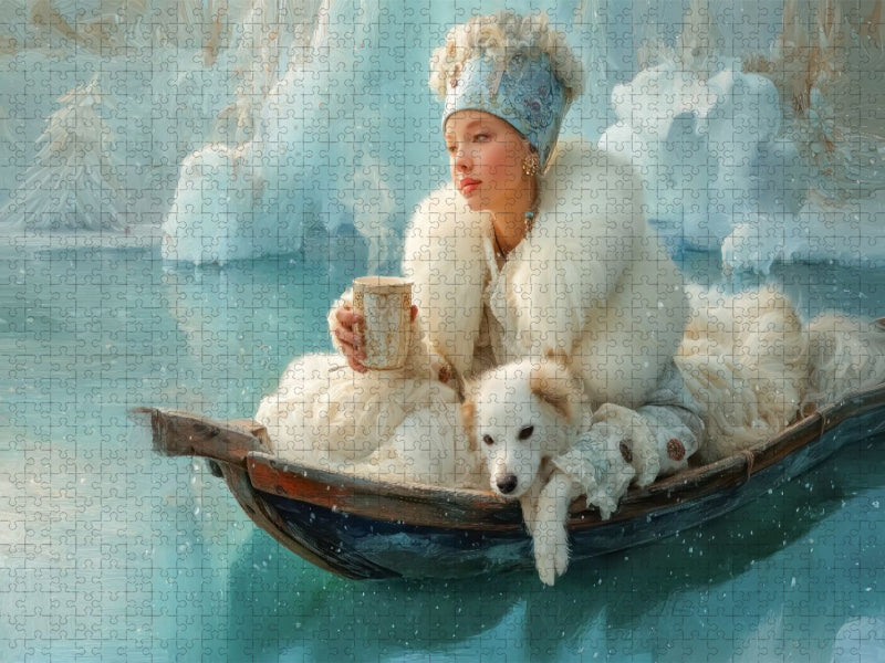 Mode und Tiere - CALVENDO Foto-Puzzle'